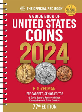 2024 Official Red Book A Guide Book of United States Coins Yeoman 77th ed.