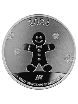 2024 1 oz Asahi Mint Holiday Silver Round
