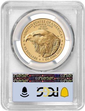 2025-W $50 Proof Gold Eagle FDI PCGS PR70 Deep Cameo