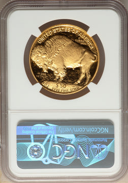 2006-W $50 One-Ounce Gold Buffalo .9999 Fine Gold NGC PF70