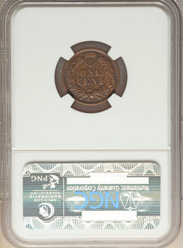 1909-S 1C Indian BN Indian Cent NGC AU53