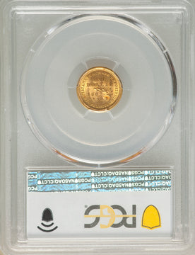 1903 G$1 JEFF Commemorative Gold PCGS MS65