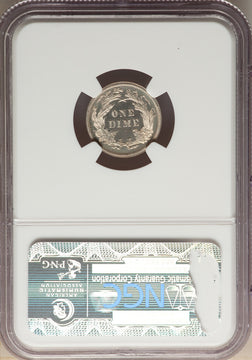 1882 10C CA Proof Seated Dime NGC PR66