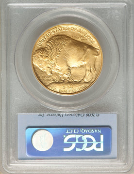 2006 $50 One-Ounce Gold Buffalo First Strike PCGS MS70