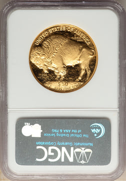 2006-W $50 One-Ounce Gold Buffalo .9999 Fine Gold NGC PF70