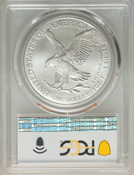 2022-(W) S$ Silver Eagle Struck at West Point FS PCGS MS70