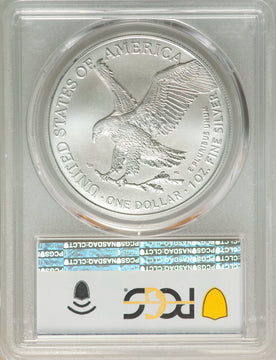 2022-(W) S$ Silver Eagle Struck at West Point FS PCGS MS70