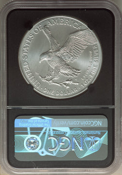 2022-(W) S$ Silver Eagle Struck at West Point FDI NGC MS70