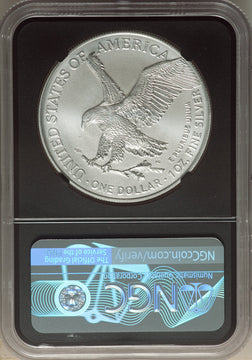 2022-(W) S$ Silver Eagle Struck at West Point FS NGC MS70
