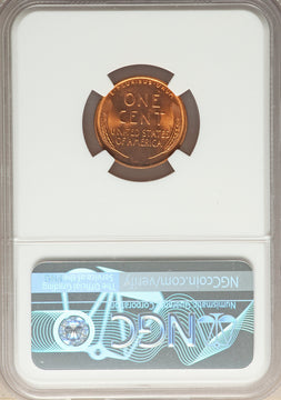 1958-D 1C RD NGC Plus Lincoln Cent NGC MS67+