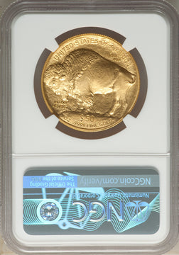 2022 $50 One-Ounce Gold Buffalo .9999 Fine Gold FDI NGC MS70