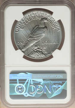 2021 $1 Peace 100th Anniversary Modern Commemoratives NGC MS70