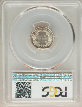 1886 10C CA Proof Seated Dime PCGS PR66