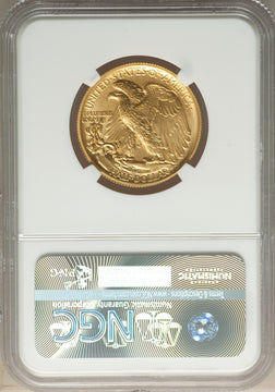 2016-W 50C Walking Liberty Half-Ounce Gold First Strike SP NGC SP70