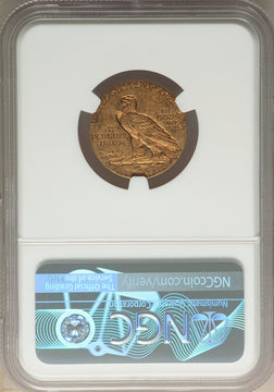 1913-S $5 Indian Half Eagle NGC AU58