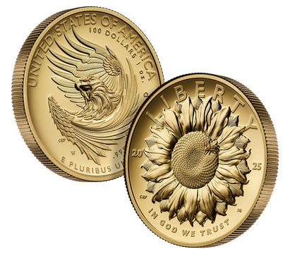 2025-W American Liberty Series Gold High Relief FDD CACG PF70 Founders