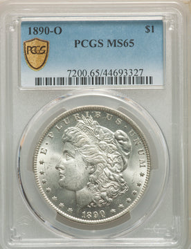 1890-O $1 Morgan Dollar PCGS MS65