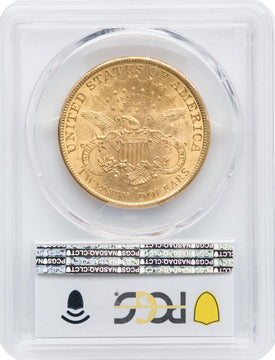 1896-S $20 Liberty Double Eagle PCGS MS62