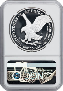 2022-W S$1 Silver Eagle FS PRDC NGC PF70