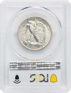 1937-S 50C Walking Liberty Half Dollar PCGS MS67