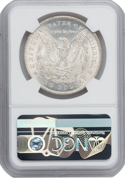 1880-CC $1 80/79 Reverse of 1878 VAM-4 Morgan Dollar NGC MS65