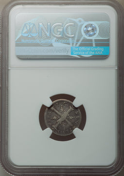 1783 Chalmers Sixpence Small Date Colonials NGC 15