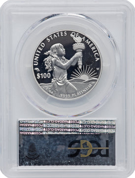 2014-W $100 One-Ounce Platinum Eagle First Strike PCGS PR70