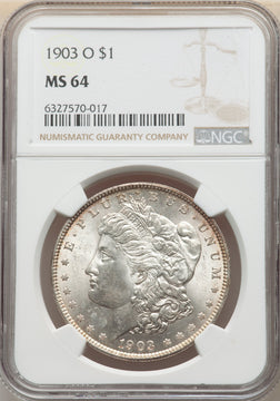 1903-O $1 Morgan Dollar NGC MS64
