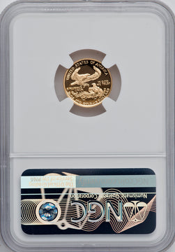 1990-P $5 Tenth-Ounce Gold Eagle NGC PF70 Ultra Cameo