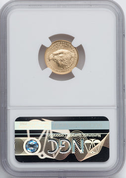2022 $5 Tenth Ounce Gold Eagle FS NGC MS70