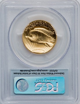 2009 $20 One-Ounce Gold Ultra High Relief First Strike PCGS MS70