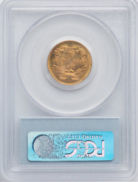1878 $3 Three Dollar Gold Pieces PCGS MS63