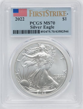 2022 S$ Silver Eagle FS PCGS MS70