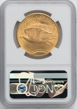 1925 $20 NGC Plus Saint-Gaudens Double Eagle NGC MS66+