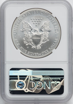 2013-W Burnished Silver Eagle NGC MS70