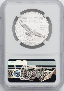 2019 $100 One-Ounce Platinum Eagle Statue of Liberty First Day of Issue NGC MS70