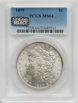1899 $1 Morgan Dollar PCGS MS64