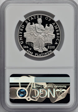 2006-W $100 One-Ounce Platinum Eagle Statue of Liberty NGC PF70