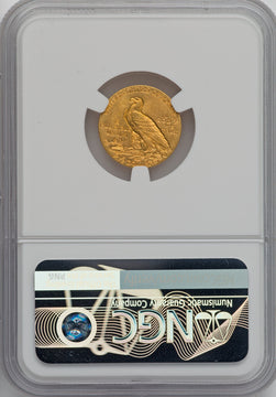 1909 $2.50 Indian Quarter Eagle NGC MS65