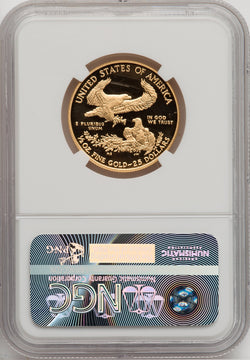 2016-W $25 Half-Ounce Gold Eagle 30th Anniversary NGC PF70 Moy Signed