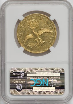 1795 $10 9 LEAVES Early Eagle NGC MS61