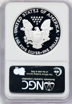 2007-W S$1 Silver Eagle First Strike NGC PF70