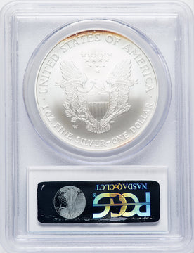 2008-W S$1 Silver Eagle Reverse of 2007 SP PCGS SP70