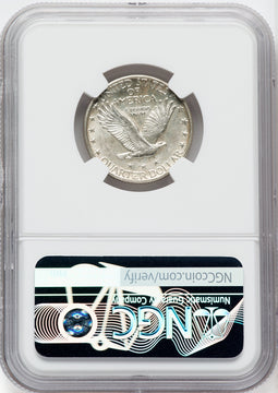 1927-D 25C FH Standing Liberty Quarter NGC MS65