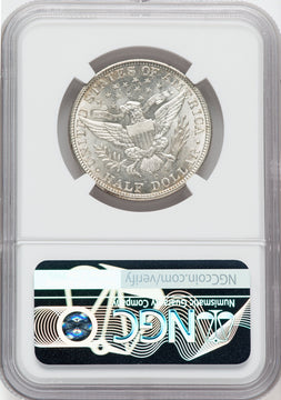 1908-O 50C Barber Half Dollar NGC AU58