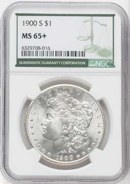 1900-S $1 NGC Plus Morgan Dollar NGC MS65+