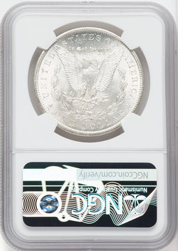 1879-CC $1 VAM 3 Capped Die Green Label Morgan Dollar NGC MS64