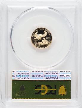 2019-W $5 One-Tenth Ounce Gold Eagle First Strike PCGS PR70