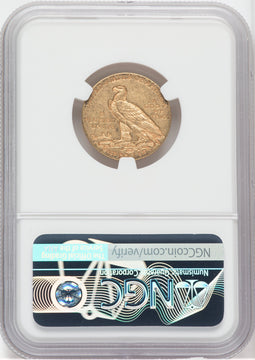 1913-S $5 Indian Half Eagle NGC AU58