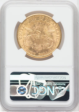 1885-S $20 Liberty Double Eagle NGC MS60